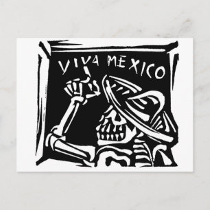 Viva Mexico - Mexico's dag van de dood Briefkaart