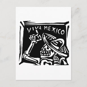 Viva Mexico - Mexico's dag van de dood Briefkaart