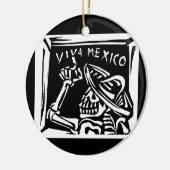 Viva Mexico - Mexico's dag van de dood Keramisch Ornament (Links)