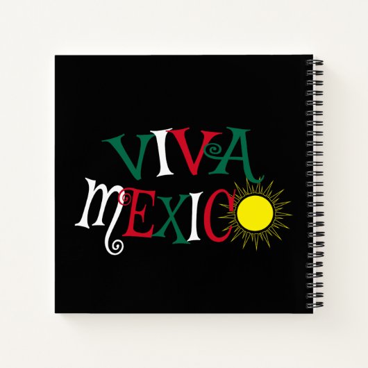 Viva Mexico Notitieboek (Achterkant)