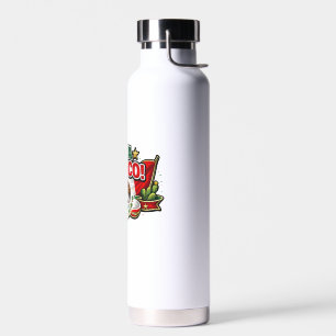 Viva Mexico Patriottische Typografie Mexicaans Waterfles