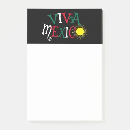 Viva Mexico Post-it® Notes (Voorkant)