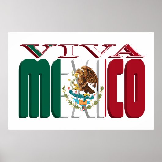 VIVA MEXICO POSTER (Voorkant)