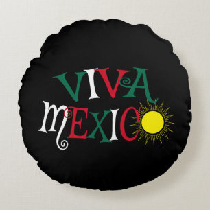 Viva Mexico Rond Kussen