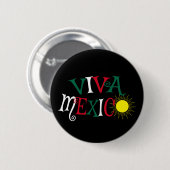 Viva Mexico Ronde Button 5,7 Cm (Voorkant /achterkant)