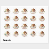 Viva Mexico Ronde Sticker (Vel)