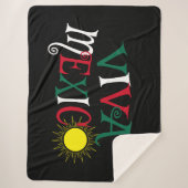 Viva Mexico Sherpa Deken (Voorkant)
