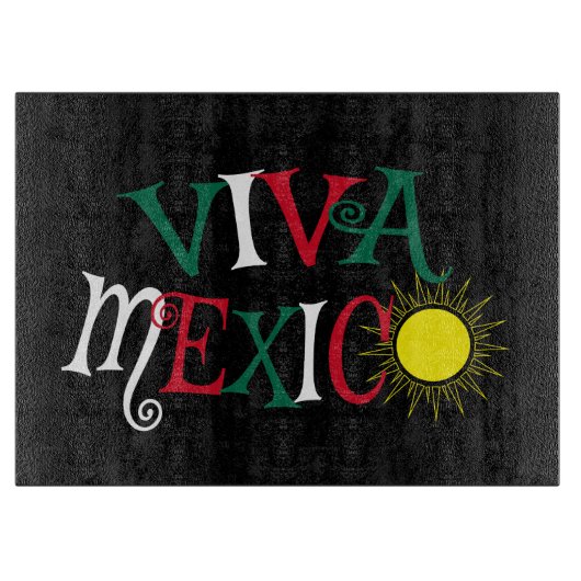 Viva Mexico Snijplank (Voorkant)
