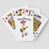 Viva Mexico-spelkaarten Pokerkaarten (Achterkant)