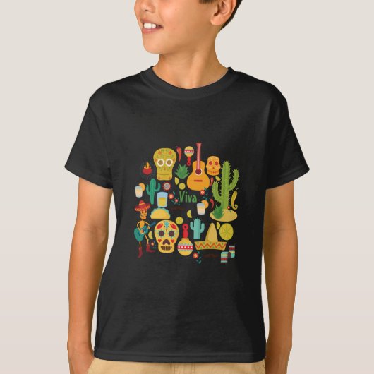 viva mexico t-shirt (Voorkant)
