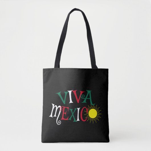 Viva Mexico Tote Bag (Voorkant)