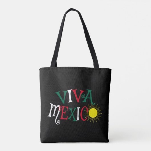 Viva Mexico Tote Bag (Achterkant)
