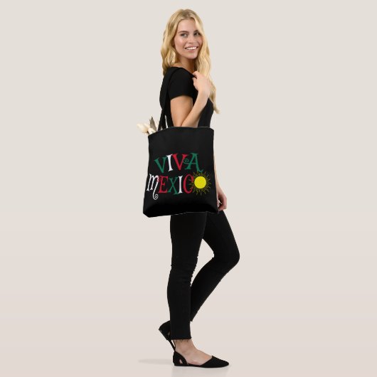 Viva Mexico Tote Bag (Op model)