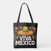 Viva Mexico Tote Bag (Achterkant)