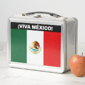 VIVA MEXICO VLAG AFBEELDING WITTE LETTERS (In situ)