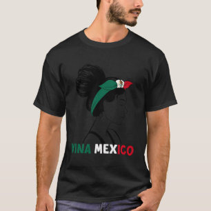 Viva Mexico Vlag Onafhankelijkheidsdag Mexicaanse T-shirt