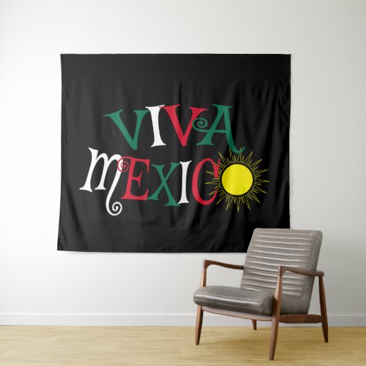 Viva Mexico Wandkleed (In Situ (horizontaal))