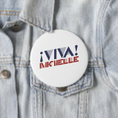 VIVA MICHELLE -.png Ronde Button 4,0 Cm (In situ)