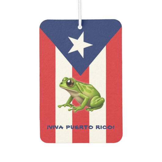 VIVA PUERTO RICO Coqui  luchtverfrisser (Voorkant)