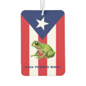 VIVA PUERTO RICO Coqui  luchtverfrisser (Achterkant)