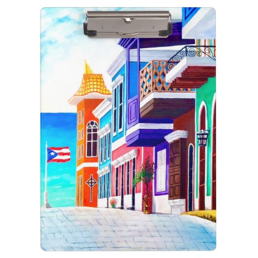 ¡Viva Puerto Rico! Klembord (Voorkant)