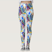 ¡Viva Puerto Rico! Leggings (Voorkant)