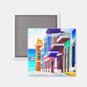 ¡Viva Puerto Rico! Magneet (Voorkant / Achterkant)