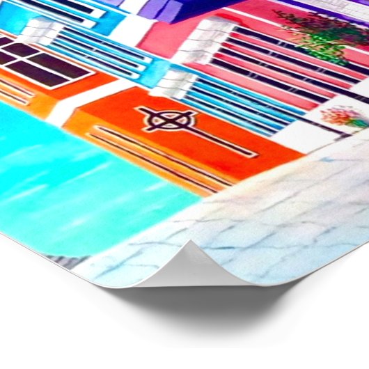 ¡Viva Puerto Rico! Poster (Hoek)