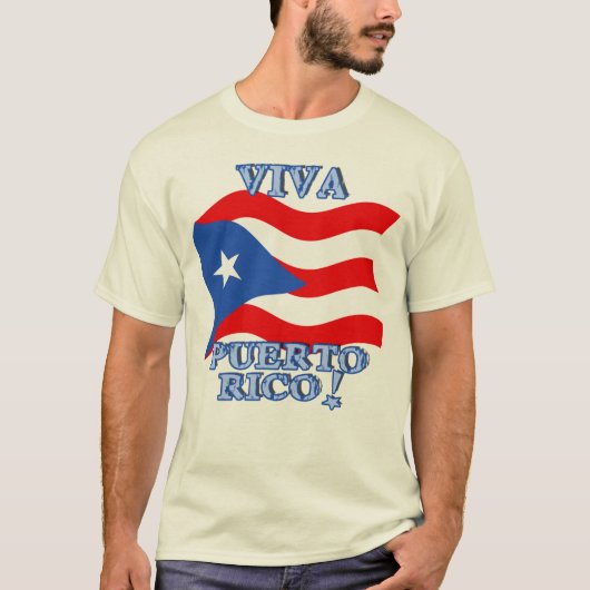 Viva Puerto Rico Products T-shirt (Voorkant)