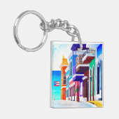 ¡Viva Puerto Rico! Sleutelhanger (Voorkant Links)