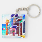 ¡Viva Puerto Rico! Sleutelhanger (Achterkant)