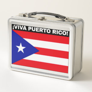 VIVA PUERTO RICO VLAG AFBEELDING WITTE LETTERS