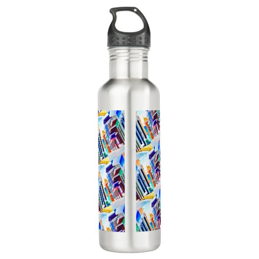 ¡Viva Puerto Rico! Waterfles (Achterkant)