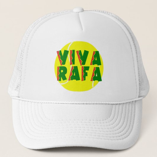 VIVA RAFA met Tennis Ball Trucker Pet (Voorkant)