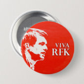 Viva RFK Ronde Button 7,6 Cm (Voorkant /achterkant)