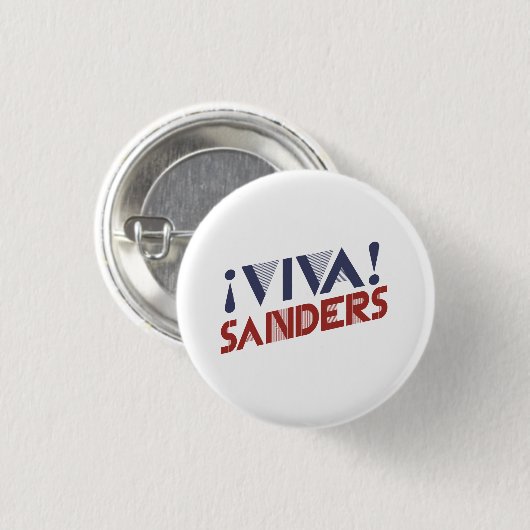 Viva Sanders 2016 Ronde Button 3,2 Cm (Voorkant /achterkant)
