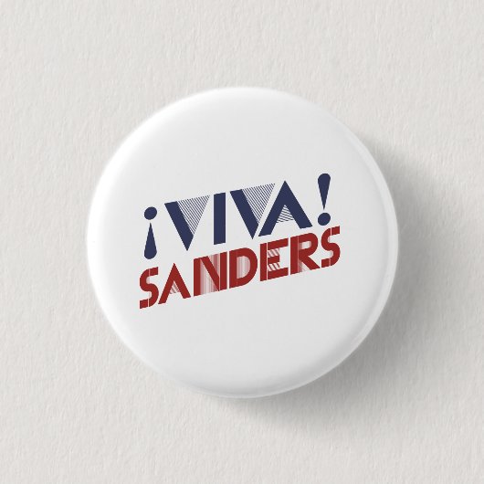 Viva Sanders 2016 Ronde Button 3,2 Cm (Voorkant)