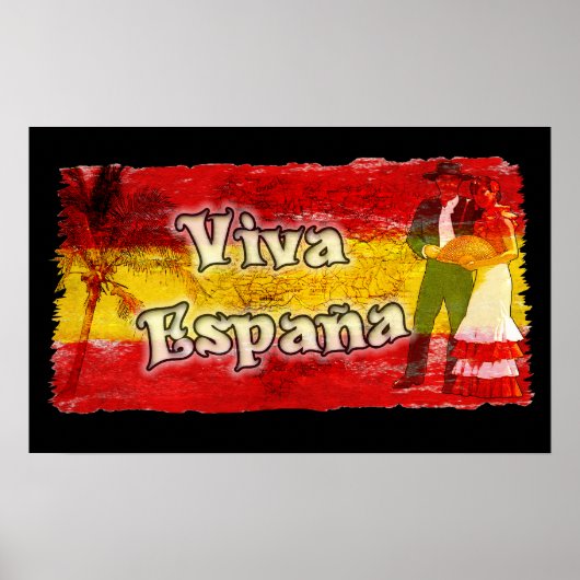 Viva Spanje Poster (Voorkant)