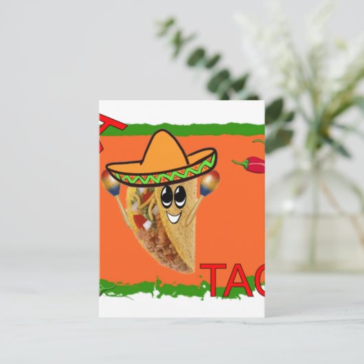 VIVA TACO BRIEFKAART (Staand voorkant)