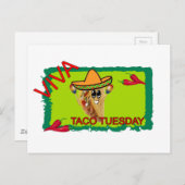 Viva Taco dinsdag Briefkaart (Voorkant / Achterkant)