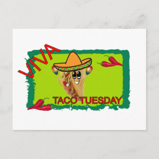 Viva Taco dinsdag Briefkaart