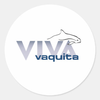 Viva Vaquita Ronde Sticker