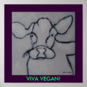 VIVA VEGAN! - AFDRUKKEN POSTER (Voorkant)