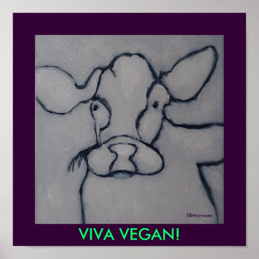 VIVA VEGAN! - AFDRUKKEN POSTER (Voorkant)