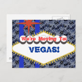 Viva Vegas. Aankondigingskaart (Voorkant / Achterkant)