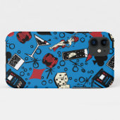 Viva Vegas Casino Retro Gambling Design Case-Mate iPhone Case (Achterkant (horizontaal))