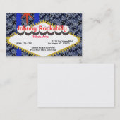 Viva Vegas Visitekaartje (Voorkant / Achterkant)