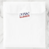 VIVA WARREN - 2016.png Ronde Sticker (Tas)