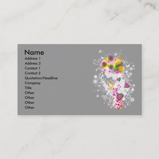 Vivace Visitekaartje (Voorkant)