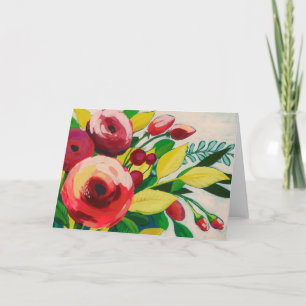 Vivaciale bloemen kaart